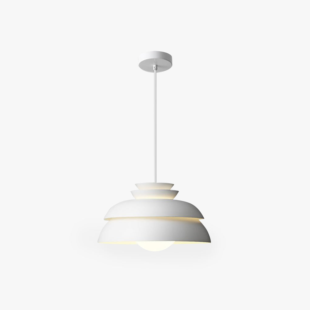 Durable Build White Metal Valentina Pendant Light